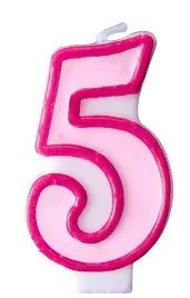 swieczka-urodzinowa-cyfra-5-urodziny-rozowa-piatka-na-tort