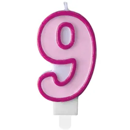 swieczka-urodzinowa-cyfra-9-urodziny-rozowa