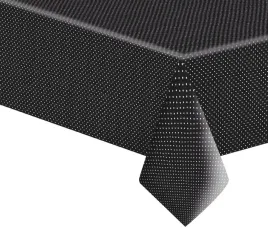 obrus-papierowy-czarne-kropki-dekoracja-na-stol