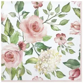 serwetki-akwarelowe-roze-i-hortensje-33x33cm-3w-watercolour-na-urodziny