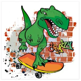 serwetki-papierowe-dinozaury-na-deskorolce-33x33-cm-20-sztuk