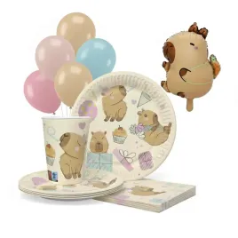 zestaw-urodzinowy-kapibara-talerzyki-kubeczki-serwetki-balony-papierowe-po8