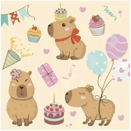 serwetki-papierowe-kapibara-capibara-zwierzeta-urodziny-party-33x33cm-20szt