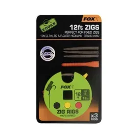 fox-przypony-karpiowe-edges-zig-rigs-8-12lb-12ft