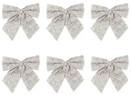 kokardy-swiateczne-brokatowe-srebrne-srednie-8cm-6sz-boze-narodzenie-swieta