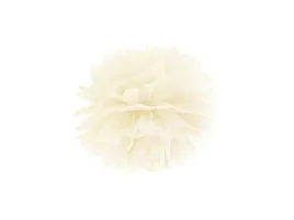 pompon-bibulowy-dekor-do-sali-kremowy-wesele-slub-urodziny-honeycomb-25cm