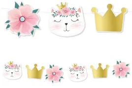 girlanda-baner-urodzinowa-koty-kotki-kotek-w-koronie