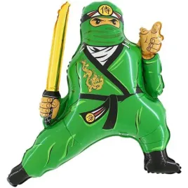 balon-foliowy-ninja-zielony-89cm