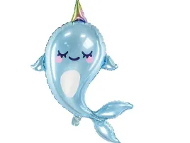 balon-foliowy-syrenka-narwal-niebieski-53x87-cm
