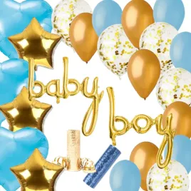 zestaw-balony-baby-shower-chlopiec-niebieski-zloty