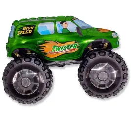 balon-foliowy-60cm-samochod-zielony-monster-track-twister