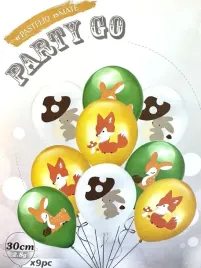 balony-zwierzeta-lesne-urodziny-party-lis-krolik-zoo-safari-na-urodziny