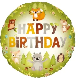 balon-foliowy-happy-birthday-lesni-przyjaciele-zwierzeta-lesne-45-cm
