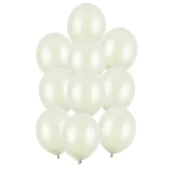 balony-strong-metalik-kremowe-30cm-10x-profesjonal