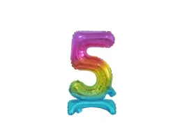 balon-cyfra-5-teczowy-38-cm-na-piate-urodziny-dekoracja-stojaca-sali
