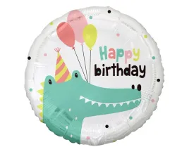 balony-foliowy-happy-birthday-krokodylek-36-cm-urodziny-hel-zwierzatka-zoo