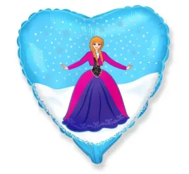 balon-foliowy-flexmetal-18-niebieski-frozen-kraina-lodu-ksiezniczka