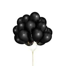 balony-strong-metalik-czarne-30cm-10sz-profesjonal