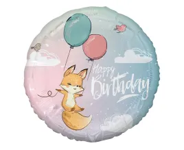 balon-foliowy-lisek-happy-birthday-45-cm-urodziny-hel-zwierzatka-zoo-dekora