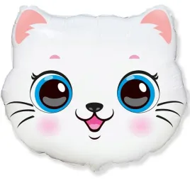 balon-foliowy-flexmetal-35-cm-kotek-bialy-kot