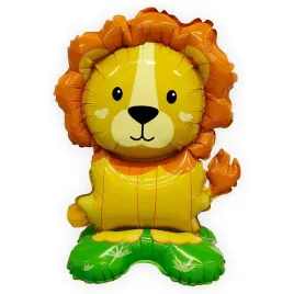 balony-lew-stojacy-party-zwierzeta-safari