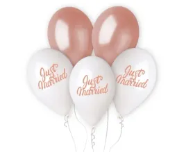 balony-lateksowe-ge-ma-r-just-married-33-cm-5-szt