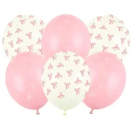 balony-pastelowe-rozowe-biale-kokardki-kokardy-dekoracja-na-urodziny-x6
