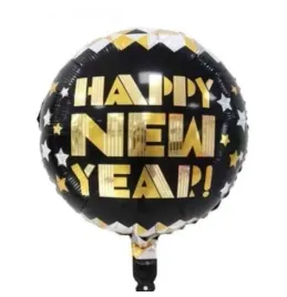 balon-okragly-sylwester-45cm-happy-new-year