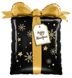 balony-foliowy-prezent-happy-new-year-sylwester-49cm69-cm-czarno-zloty