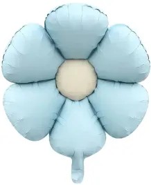 balon-foliowy-pastelowy-niebieski-kwiatek-stokrotka-urodziny-wiosna-47x59cm