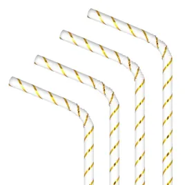 biale-papierowe-rurki-slomki-w-zlote-paski-10-sztuk