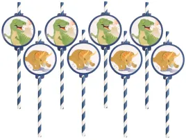 slomki-papier-amscan-8-szt-dinozaur-dino-party