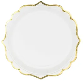 talerzyki-papierowe-komunia-biale-zloty-pasek-6szt