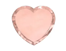 talerzyki-papierowe-serce-rozowe-zloto-6szt-gold