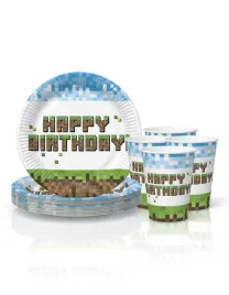 talerzyki-papierowe-pixel-block-happy-birthday-23cm-8-szt