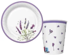 zestaw-talerzyki-kubeczki-papierowe-lawenda-wrzos