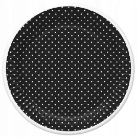 talerzyki-papierowe-o18cm-8-szt-dekoracja-stolu-na-urodziny-czarne-w-kropki