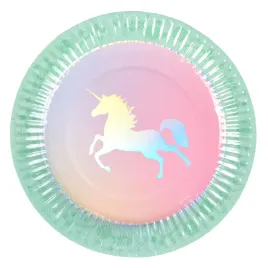 talerzyki-papierowe-jednorozec-18-cm-8-szt