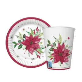 zestaw-kubeczki-talerzyki-papierowe-gwiazda-betlejemska-18-cm-16-sztuk