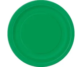 talerzyki-papierowe-zielone-okragle-8-szt-swieta-choinka-sylwestr-boze-naro