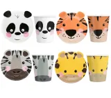 kubeczki-papierowe-panda-urodzinowe-4szt-zwierzeta-stan-nowy