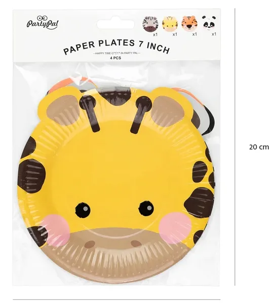 kubeczki-papierowe-panda-urodzinowe-4szt-zwierzeta-marka-partypal