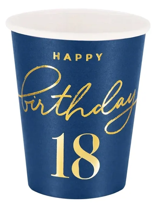 kubeczki-papierowe-40-urodziny-granat-dekoracja-6szt-pojemnosc-220-ml