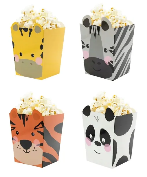 pudelka-na-popcorn-zwierzatka-mix-safari-4-szt-na-urodziny-zoo-safari-marka-partypal