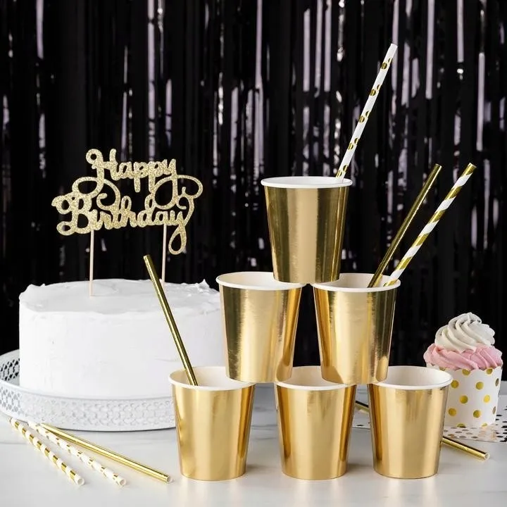 kubeczki-na-urodziny-zlote-papierowe-6szt-party-pojemnosc-200-ml