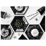 kubeczki-czarne-w-zlote-nietoperze-halloween-andrzejki-220ml-6-szt-karnawal-liczba-sztuk-w-zestawie-6-szt