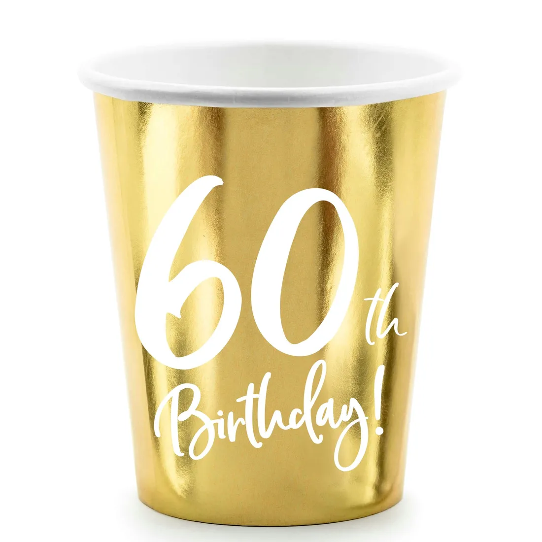 kubeczki-zlote-60-urodziny-jednorazowe-party-6szt