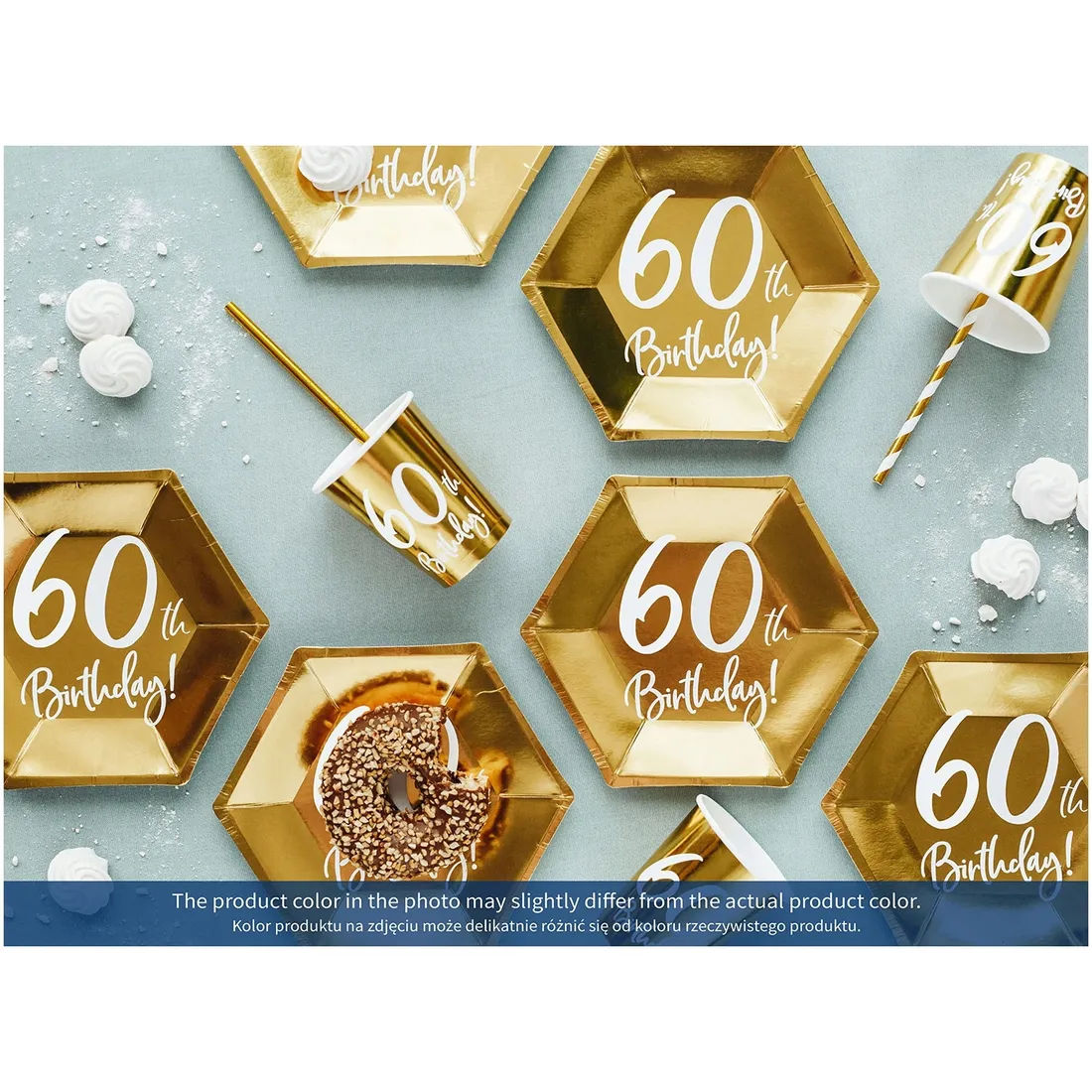 kubeczki-zlote-60-urodziny-jednorazowe-party-6szt