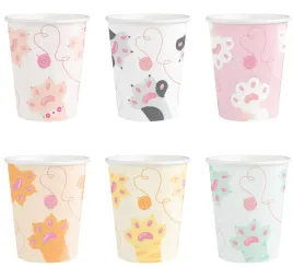 kubeczki-urodzinowe-papier-kotki-kotek-6szt-zwierzatka-koteczki-na-urodziny