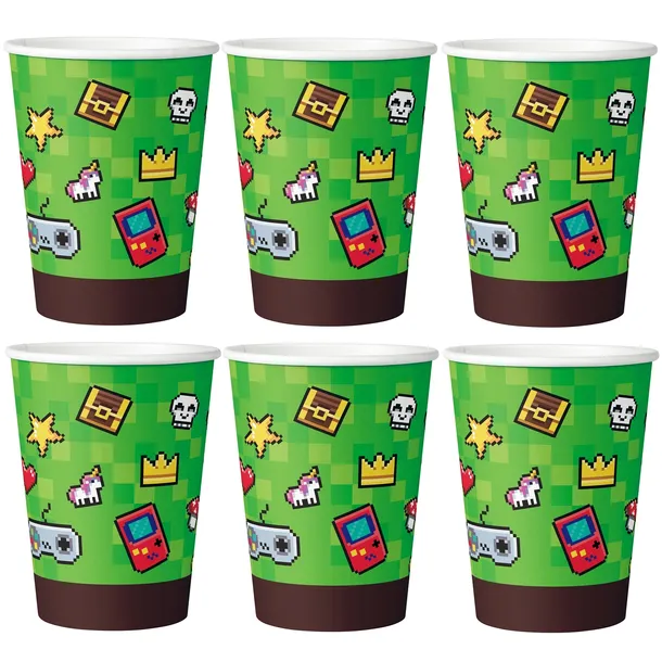 kubeczki-papierowe-tnt-piksele-game-one-kolor-zielony